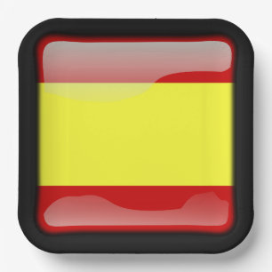 Flag_of_Spanien_Spanien Pappteller
