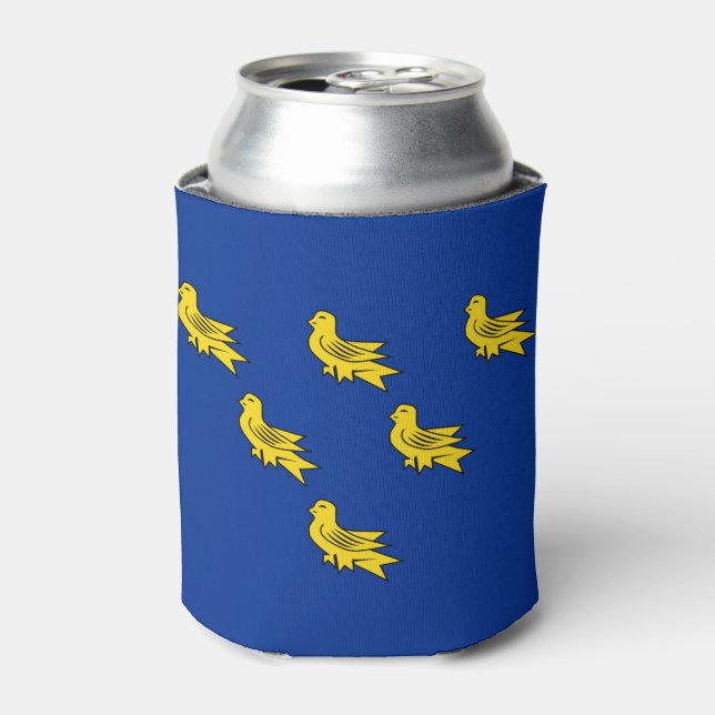 Flag of Sussex Can Cooler Dosenkühler (Kanne Vorderseite)