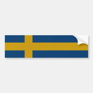 Flag of Sweden Autoaufkleber