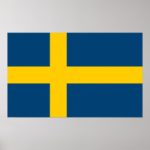 Flag of Sweden Poster