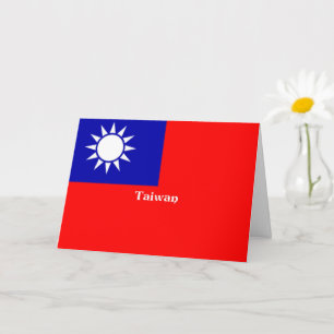 Flag of Taiwan Karte
