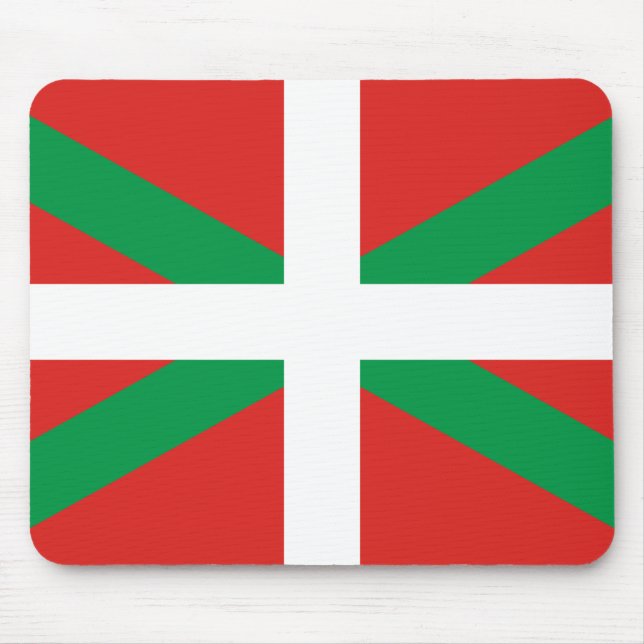 Flag of the Basque Country Mousepad (Vorne)
