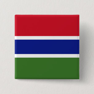 Flag of The Gambia Button