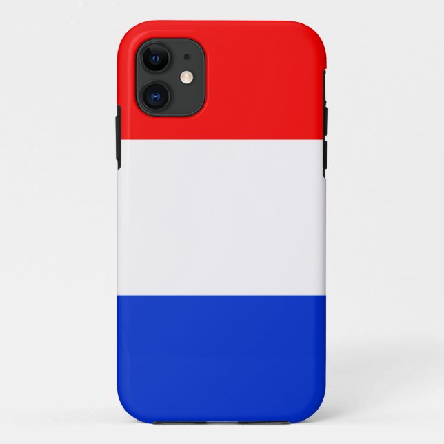 Flag of the Netherlands Case-Mate iPhone Case (Rückseite)
