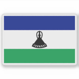 Flag of the Sotho people, Republic of South Africa Aufkleber