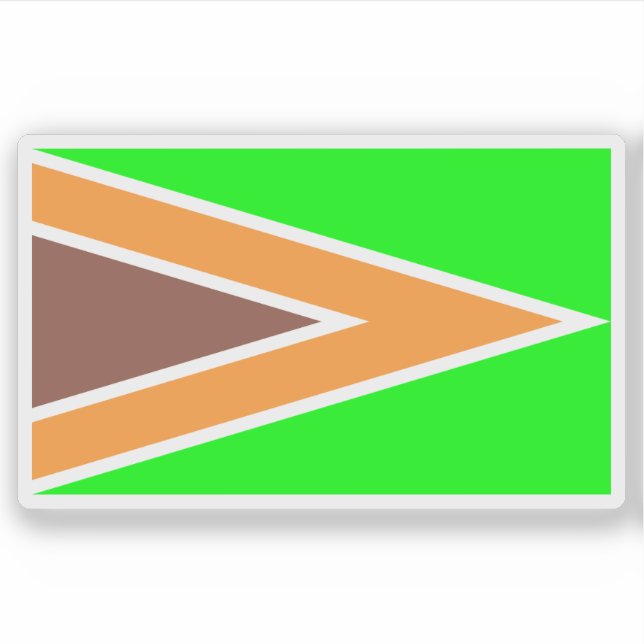 Flag of the Vihiga County, the Republic of Kenya Aufkleber (Vorderseite)