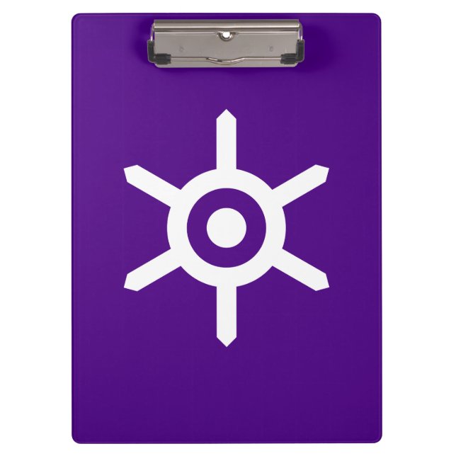 Flag of Tokyo prefecture, Japan Clipboard Klemmbrett (Vorderseite)