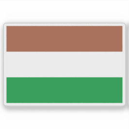 Flag of Transkei, the Republic of South Africa Aufkleber