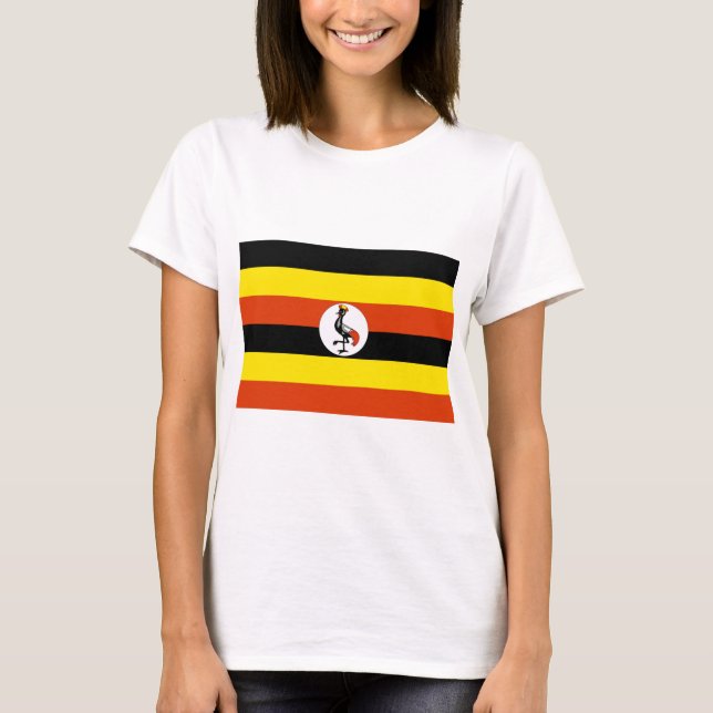 Flag of Uganda T-Shirt (Vorderseite)