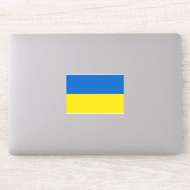 Flag of Ukraine Aufkleber (Computer)