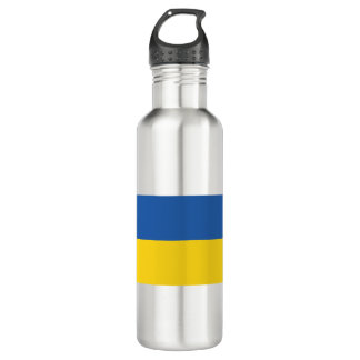 Flag of Ukraine Edelstahlflasche