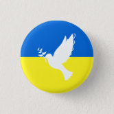 Ukrainische Flagge mit Friedenstaube' Männer Premium Hoodie