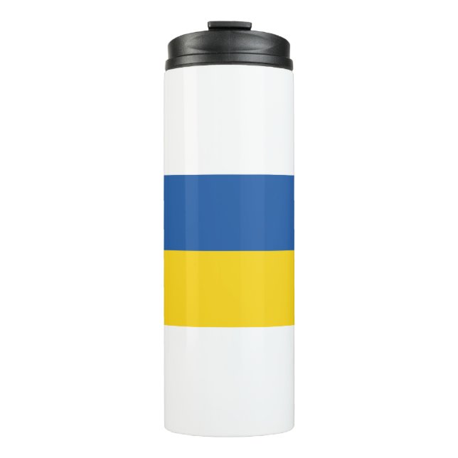 Flag of Ukraine Thermosbecher (Vorderseite)