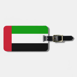 Flag of United Arab Emirates Easy ID Personal Gepäckanhänger