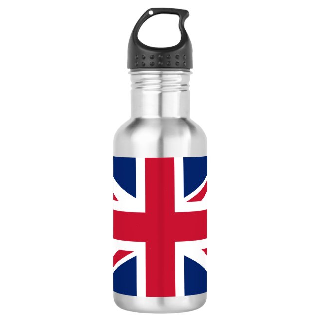Flag of United Kingdom Edelstahlflasche (Vorderseite)