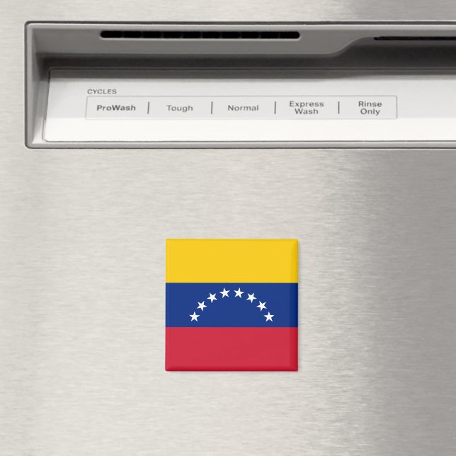 Flag of Venezuela fridge magnet (In Situ (Geschirrspüler))