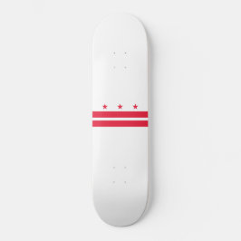 Flag of Washington D.C. (District of Columbia) Skateboard