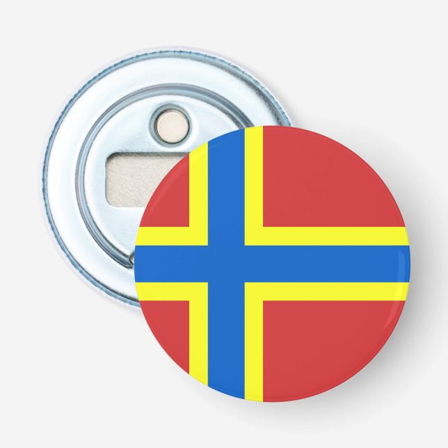 Flag Orkney Flaschenöffner (Vorderseite)