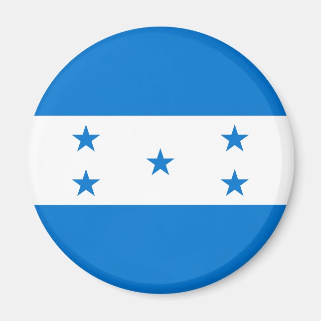 Flag Patriotic Honduras Magnet (Vorne)