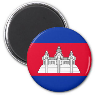 Flag Patriotic Kambodscha Magnet