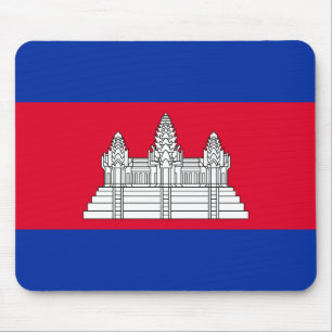 Flag Patriotic Kambodscha Mousepad