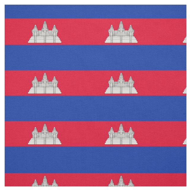 Flag Patriotic Kambodscha Stoff (Muster)