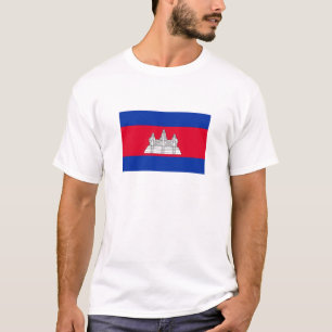 Flag Patriotic Kambodscha T-Shirt