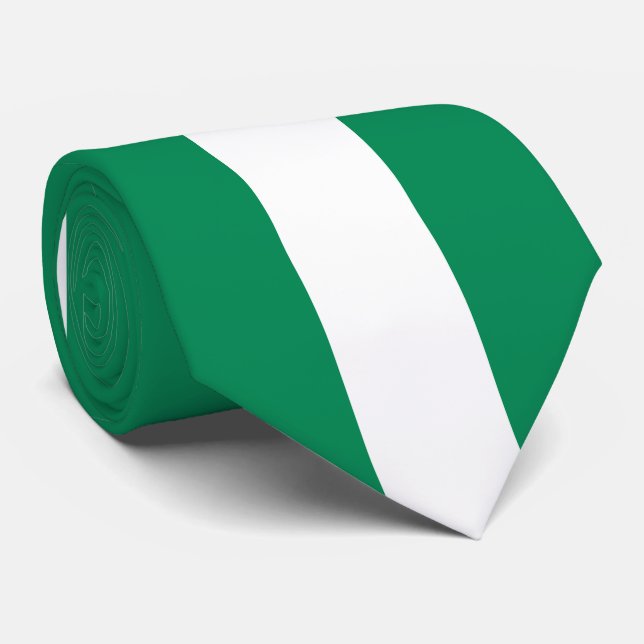 Flag Patriotic Nigeria Krawatte (Gerollt)