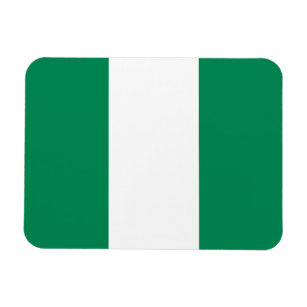 Flag Patriotic Nigeria Magnet