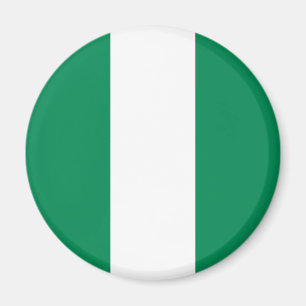 Flag Patriotic Nigeria Magnet