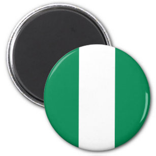 Flag Patriotic Nigeria Magnet