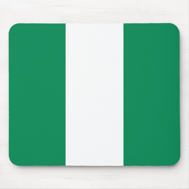 Flag Patriotic Nigeria Mousepad (Vorne)