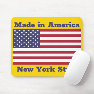 Flag Patriotic Red White Blue US Flagge Mousepad