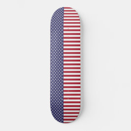 Flag Patriotic Red White Blue US Flagge Skateboard