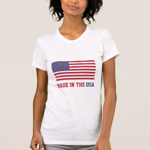 Flag Patriotic Red White Blue US Flagge T-Shirt