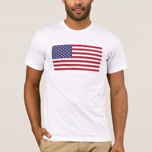 Flag Patriotic Red White Blue US Flagge T-Shirt