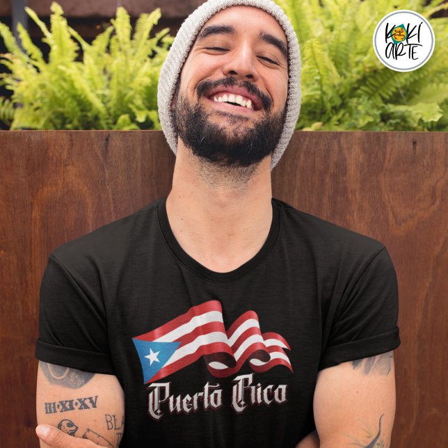 Flag Puerto Rico Heritage T-Shirt (Von Creator hochgeladen)