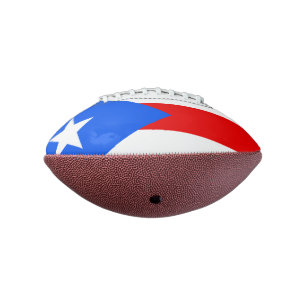 Flag Puerto Rico Mini Football