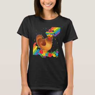 Flag Rainbow Lgbtq Le T-Shirt
