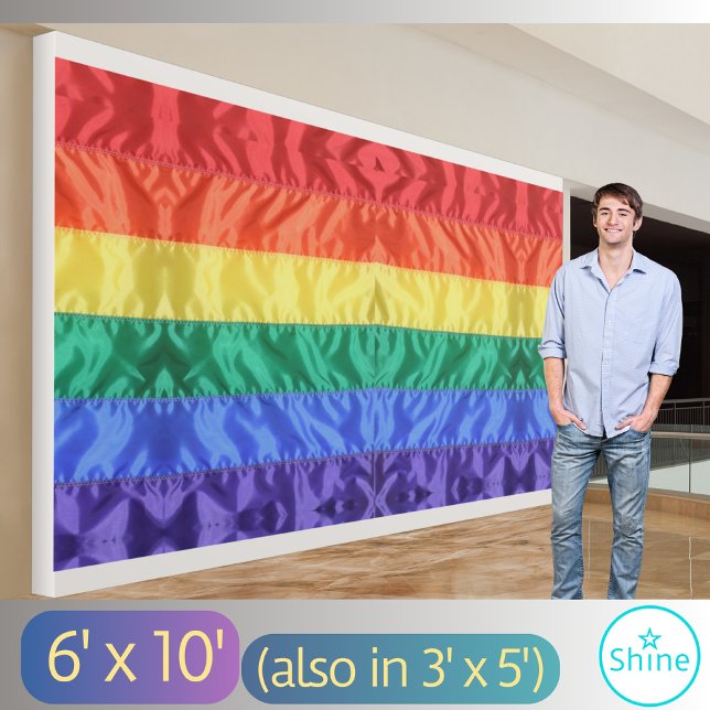 Flag-Regenbogen-Flagge Lesbische Gay Right Equalit Banner (Von Creator hochgeladen)