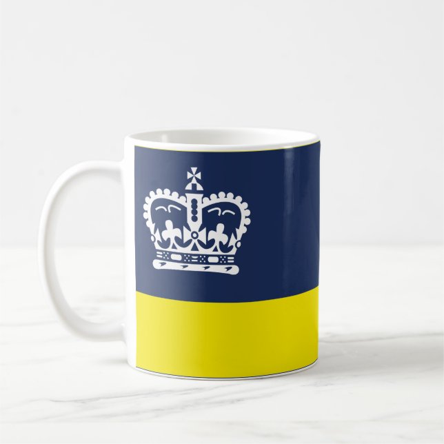Flag Regina, Saskatchewan Tasse (Links)