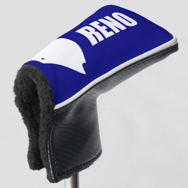 Flag Reno, Nevada Golf Head Cover Headcover (3/4 Vorderseite)