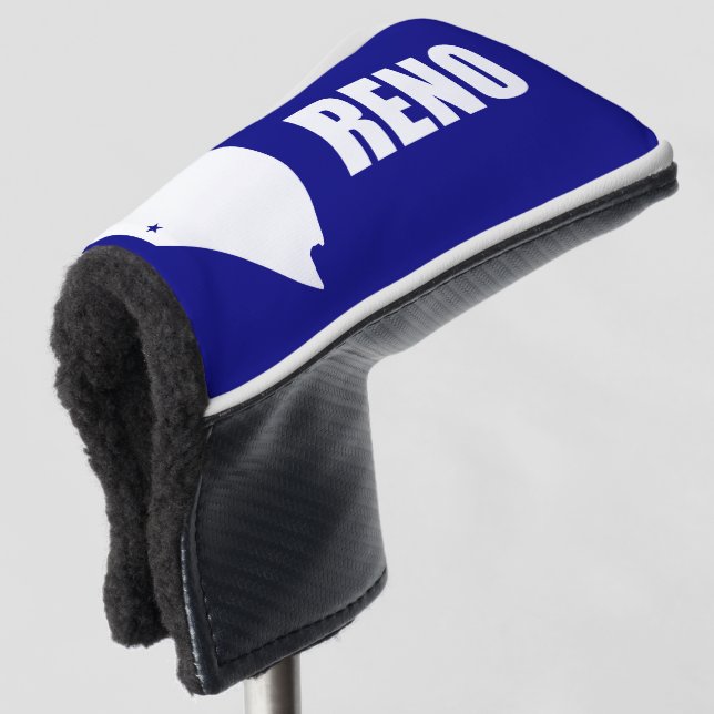 Flag Reno, Nevada Golf Head Cover Headcover (3/4 Vorderseite)