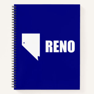 Flag Reno, Nevada Notebook Notizbuch