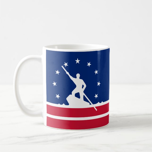 Flag Richmond, Virginia Coffee Tasse (Links)