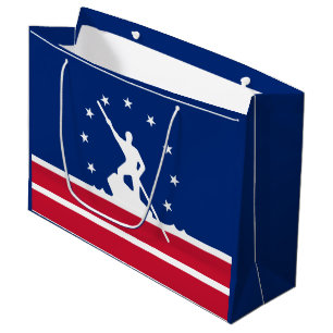 Flag Richmond, Virginia Große Geschenktasche Geschenktüte
