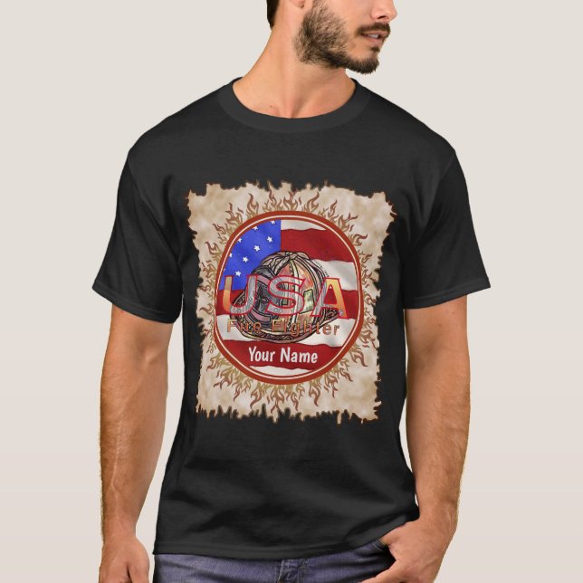 Flag Rondo Feuerwehr T - Shirt (Vorderseite)