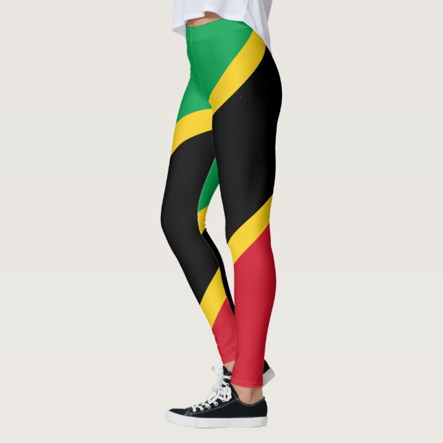 Flag Saint Kitts und Nevis Leggings (Links)
