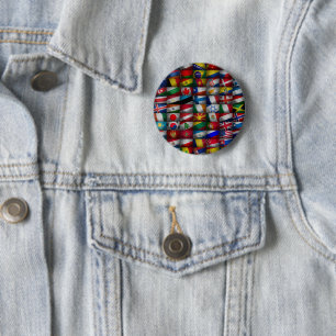 Flag-Sammlung Button