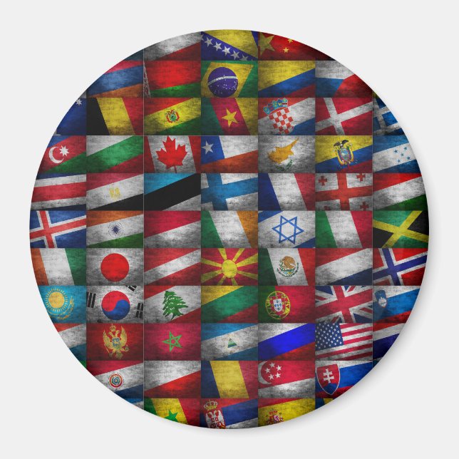 Flag-Sammlung Magnet (Vorne)